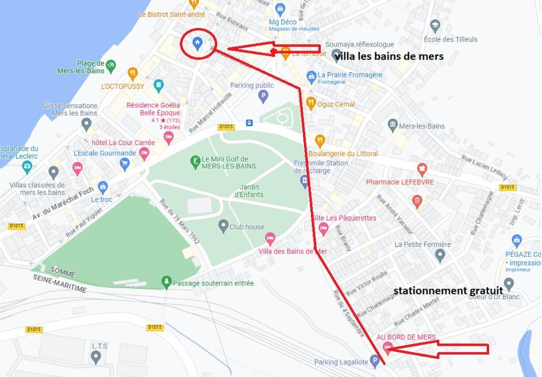 Plage A 50M Appartement Reves Ensoleilles Villa Les Bains De Mers Kültér fotó